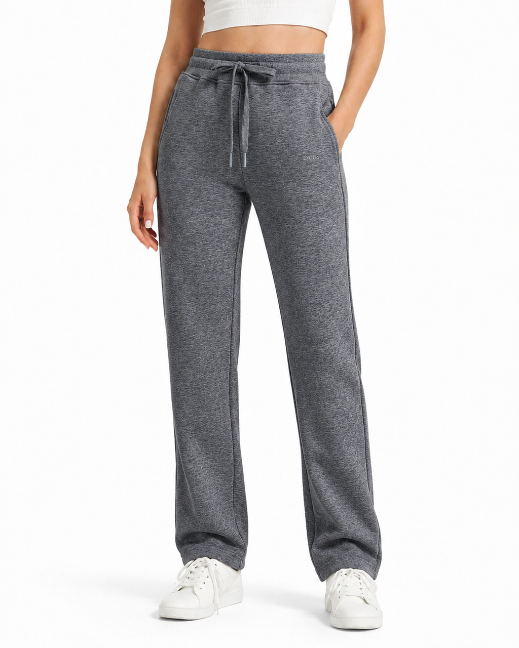 Tall Women's Relaxed Straight Leg Sweatpants with Pockets