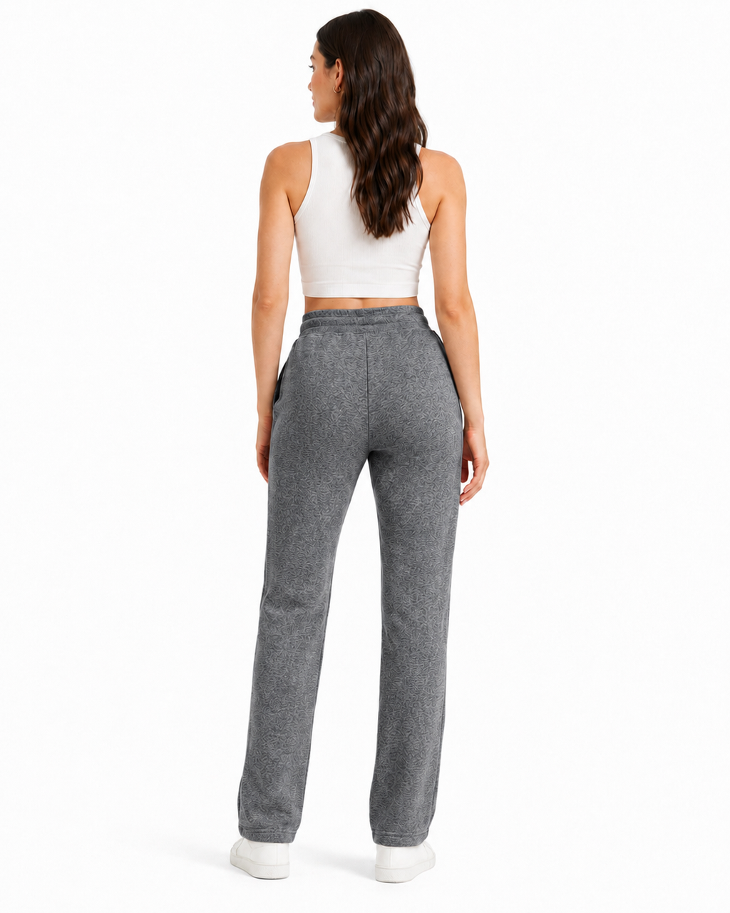 Tall Women's Relaxed Straight Leg Sweatpants with Pockets