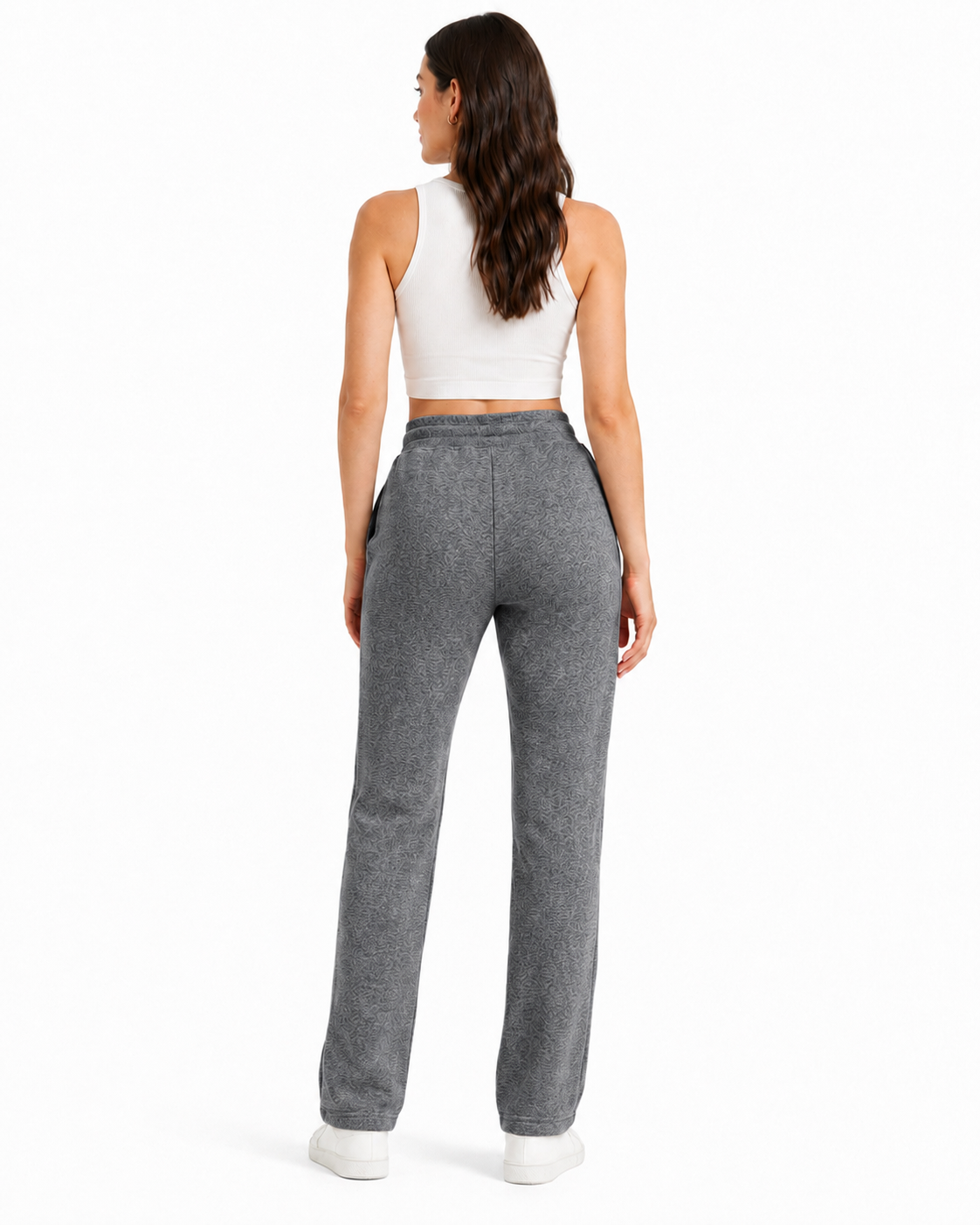 Tall Women's Relaxed Straight Leg Sweatpants with Pockets