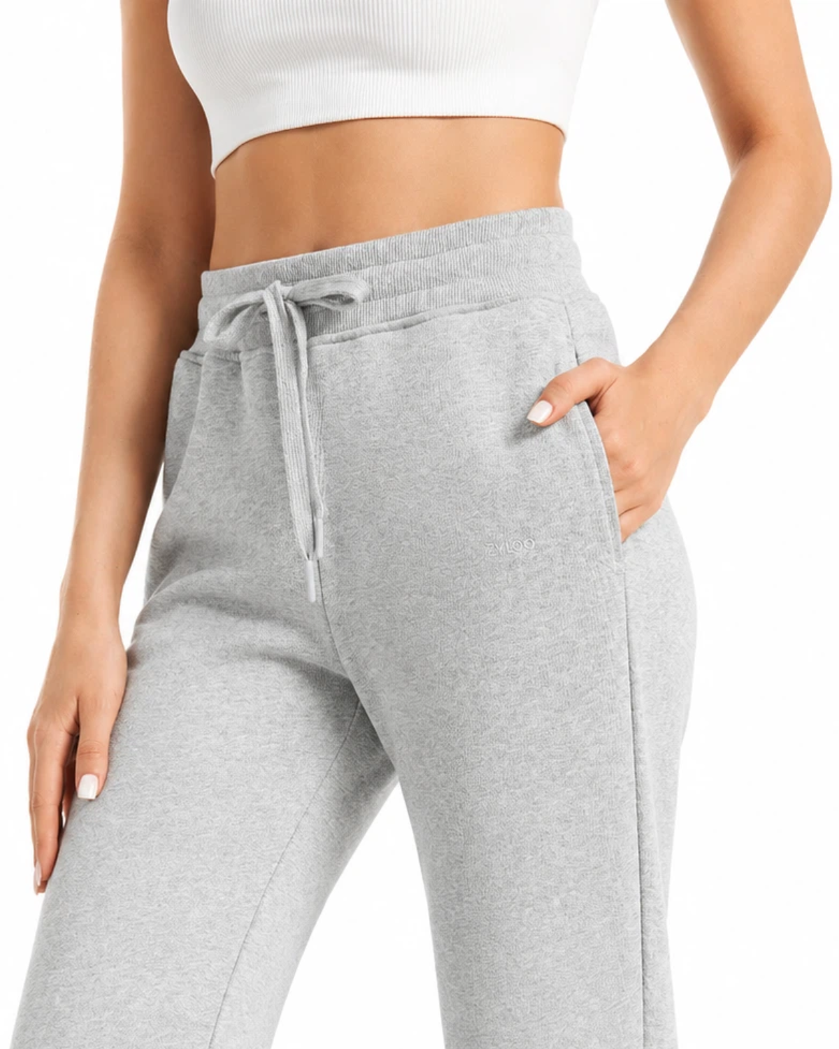 Tall Women's Relaxed Straight Leg Sweatpants with Pockets