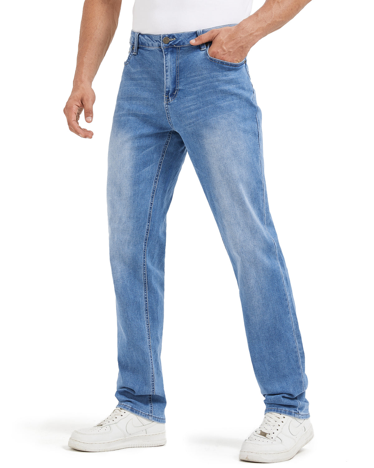 Tall Men's Slim Fit Stretch Jeans 34/36 Inseam