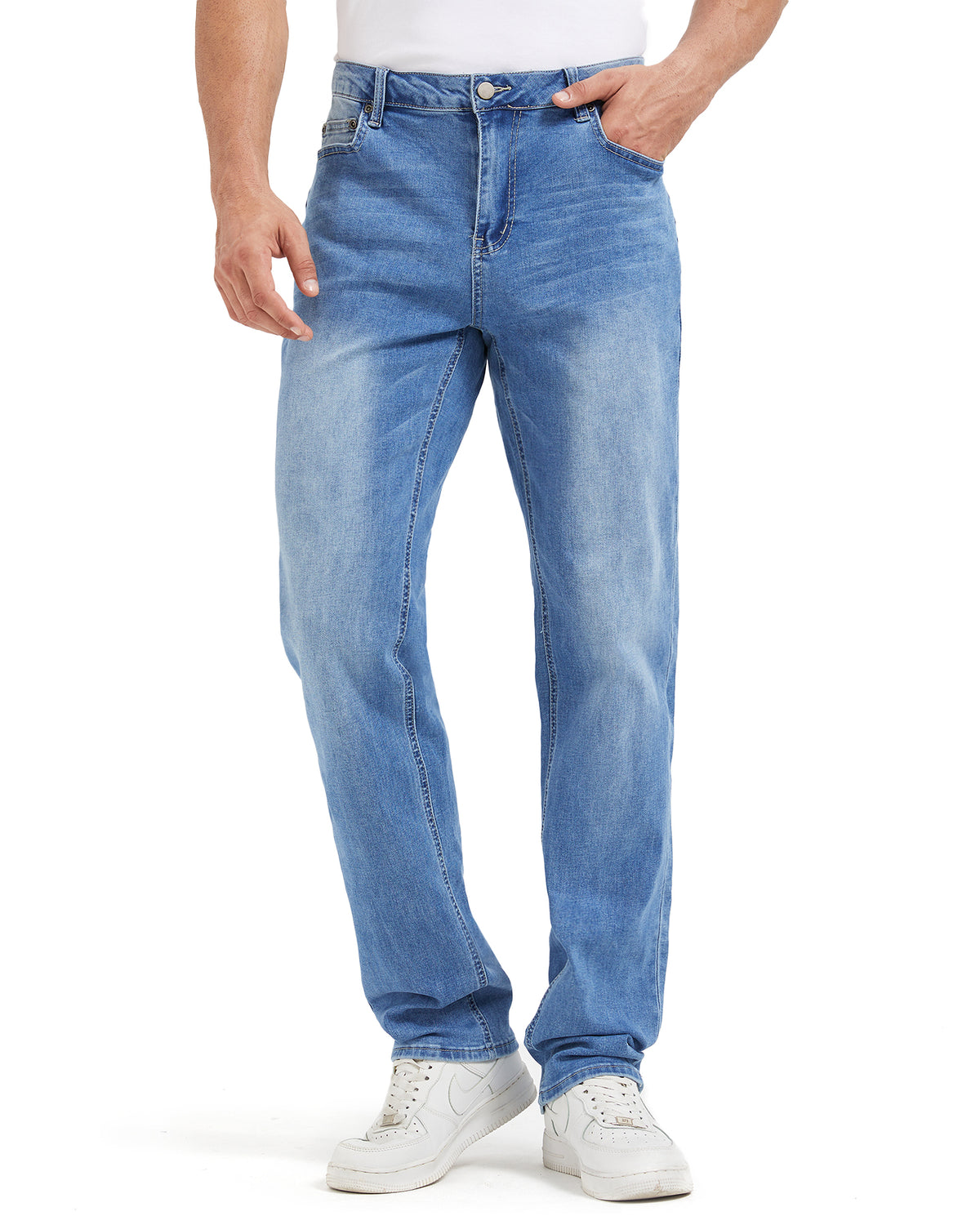 Tall Men's Slim Fit Stretch Jeans 34/36 Inseam