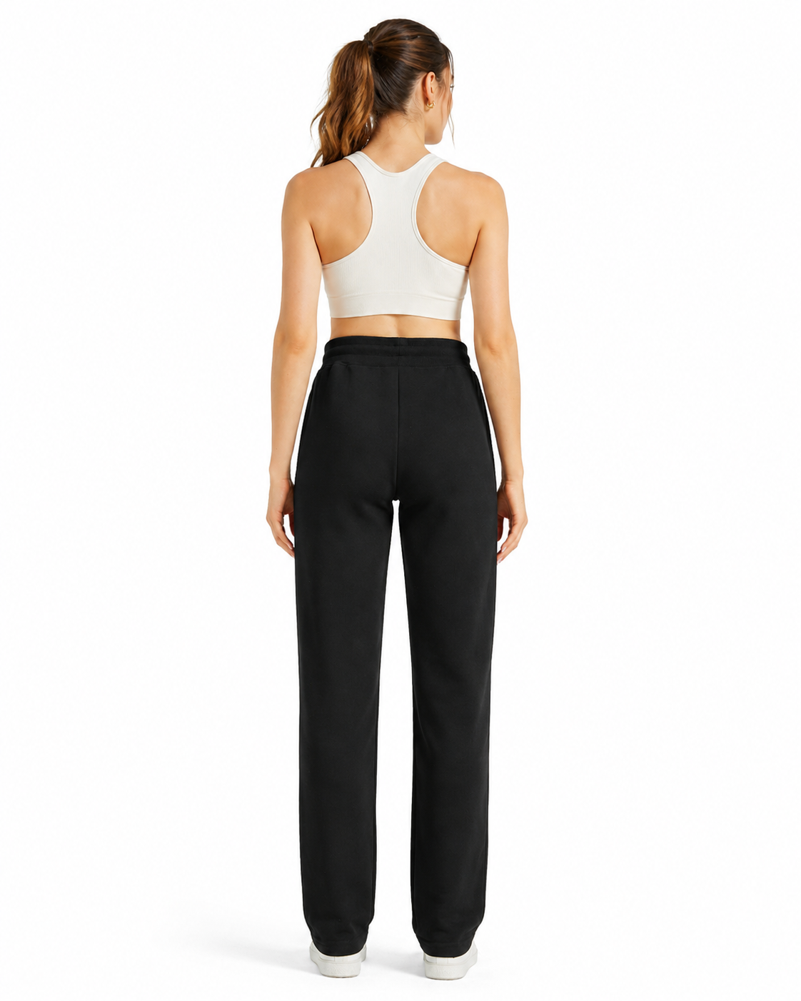 Tall Women's Relaxed Straight Leg Sweatpants with Pockets