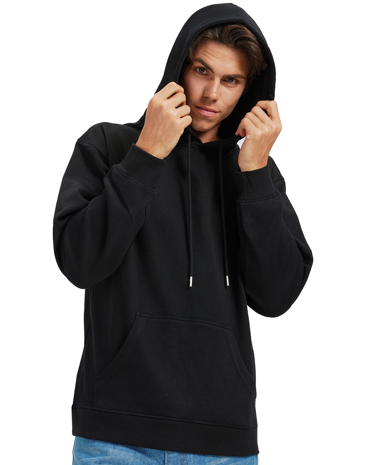 Tall Men's Hoodie Long Fit Pullover Sweatshirt