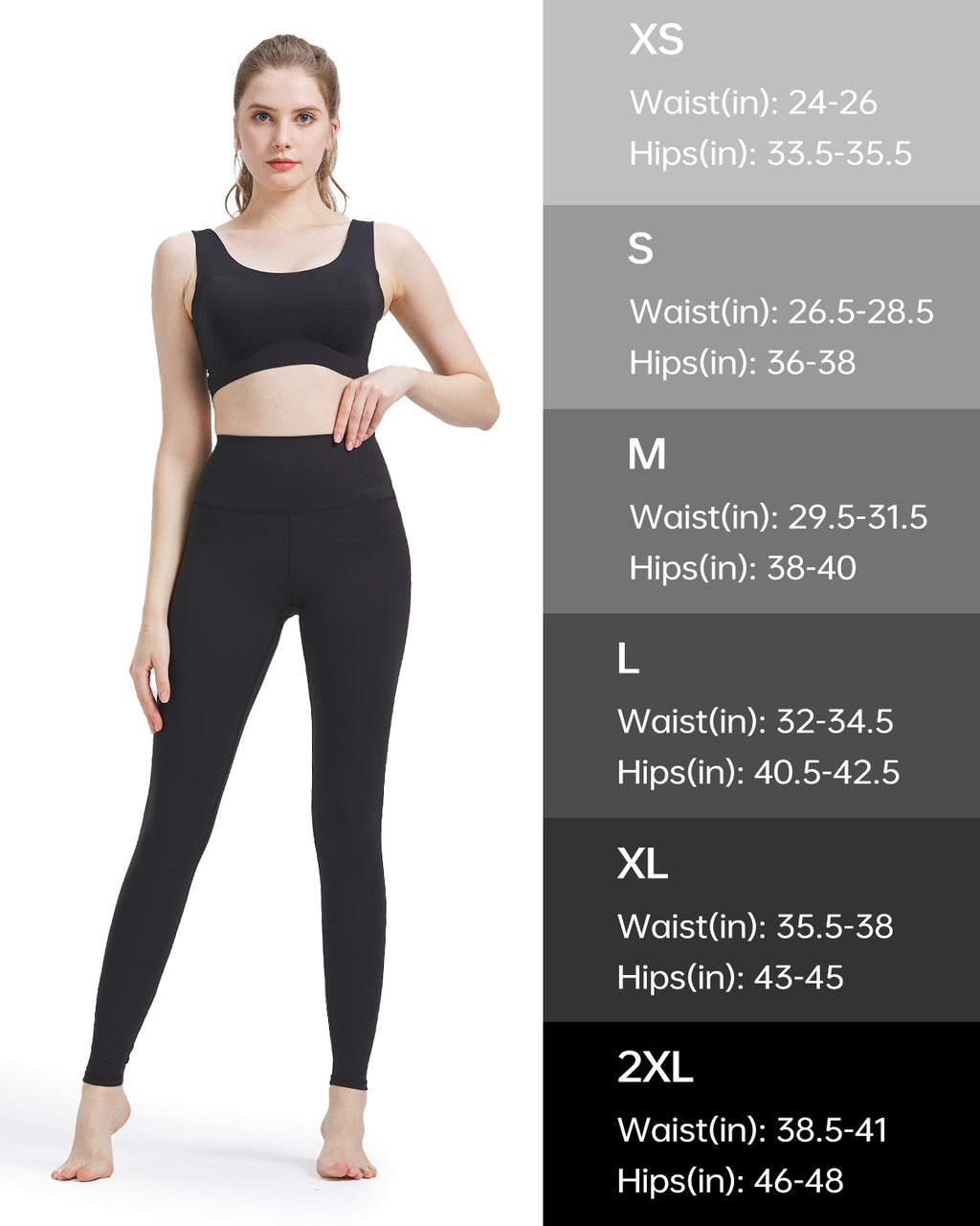Tall Women's Sculpting Leggings with Side Pockets