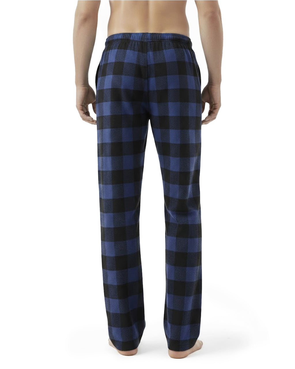 Tall Men's Pajama Pants with Pockets & Button Fly