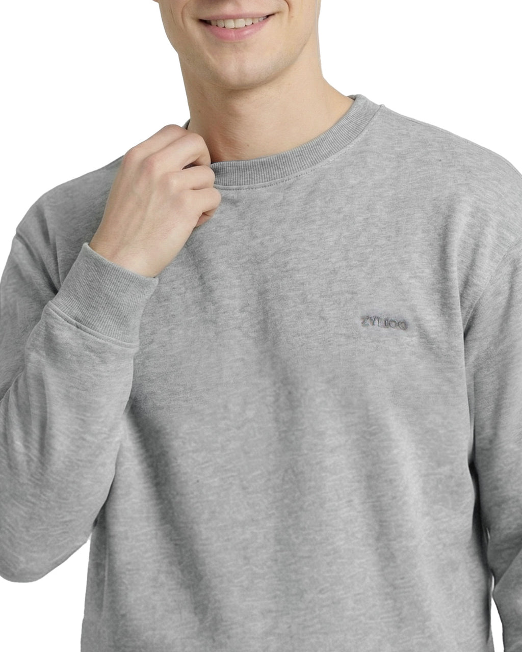 Tall Men's Crewneck Pullover Sweatshirt Long Fit