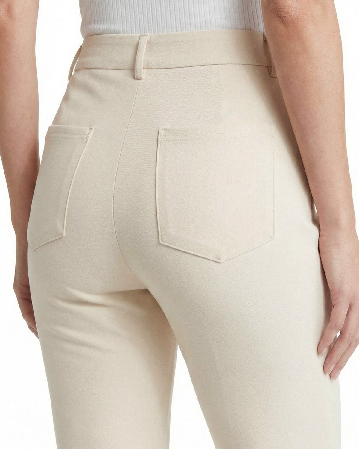 Tall Women's Stretch Slim Straight Dress Pants