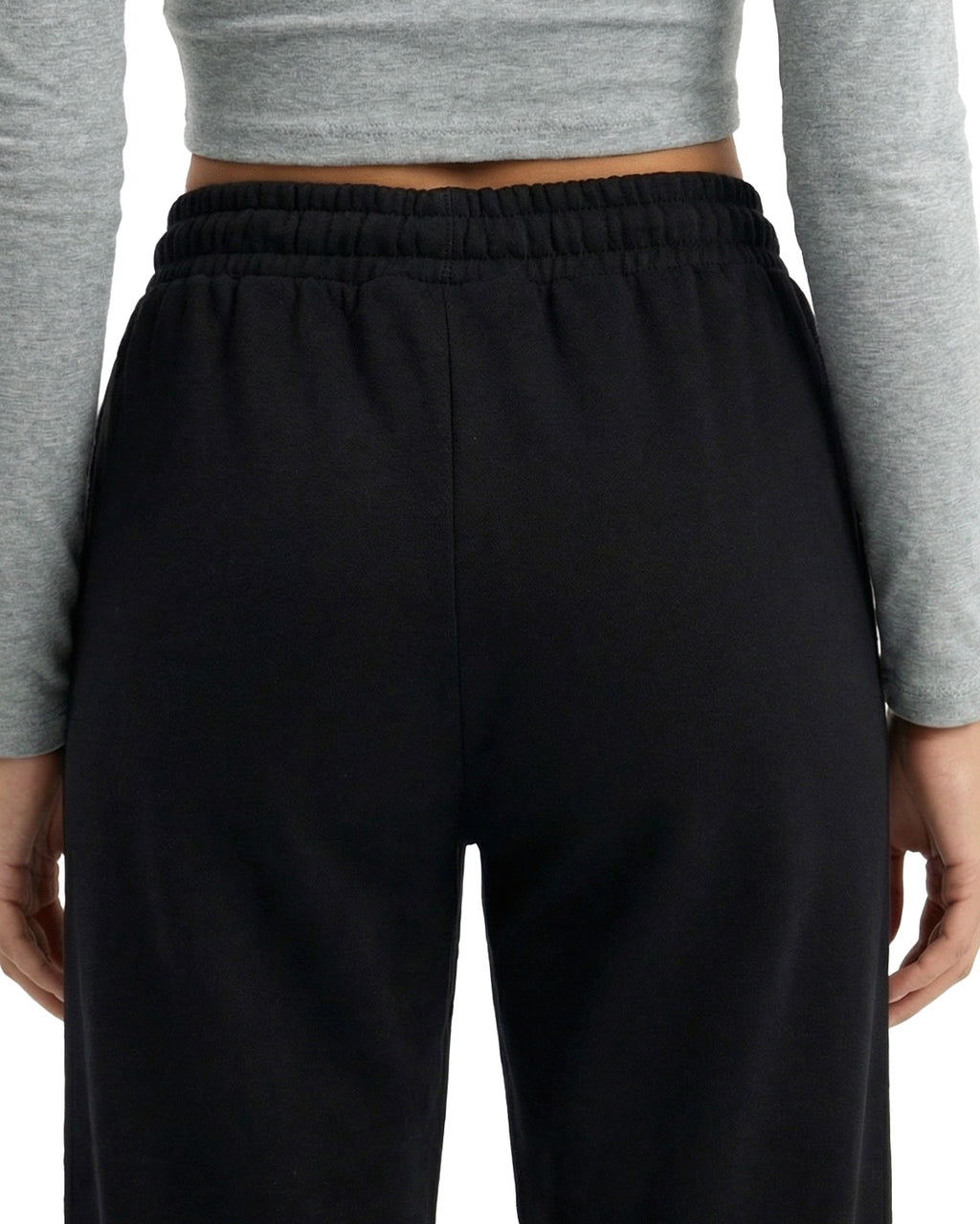 Tall Women's Wide Leg Sweatpants with Front Seam