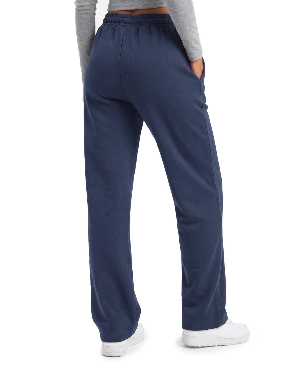Tall Women's Wide Leg Sweatpants with Front Seam