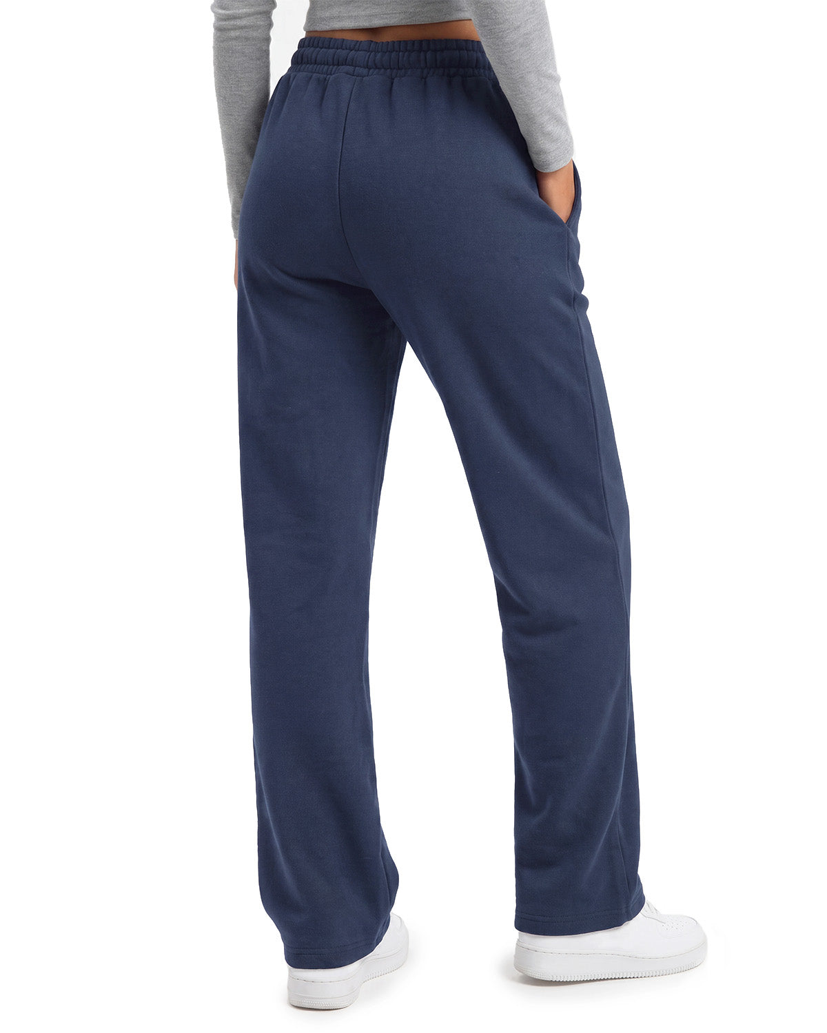 Tall Women's Wide Leg Sweatpants with Front Seam