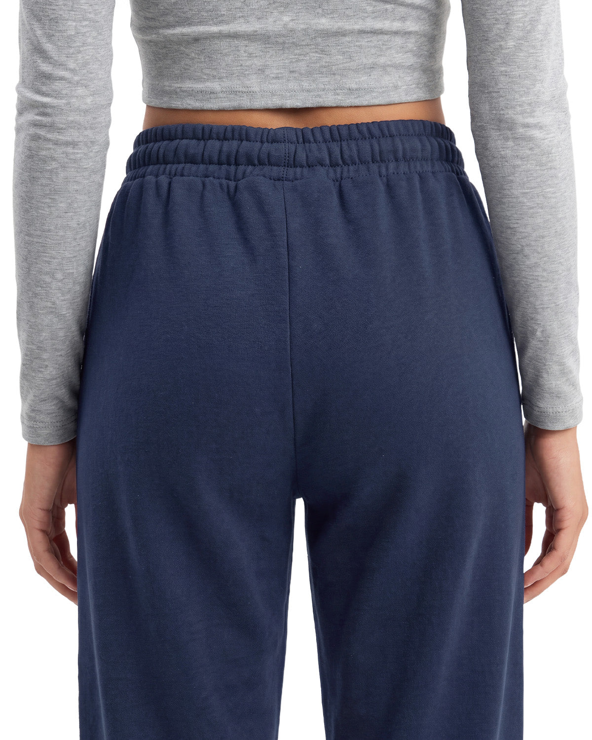 Tall Women's Wide Leg Sweatpants with Front Seam