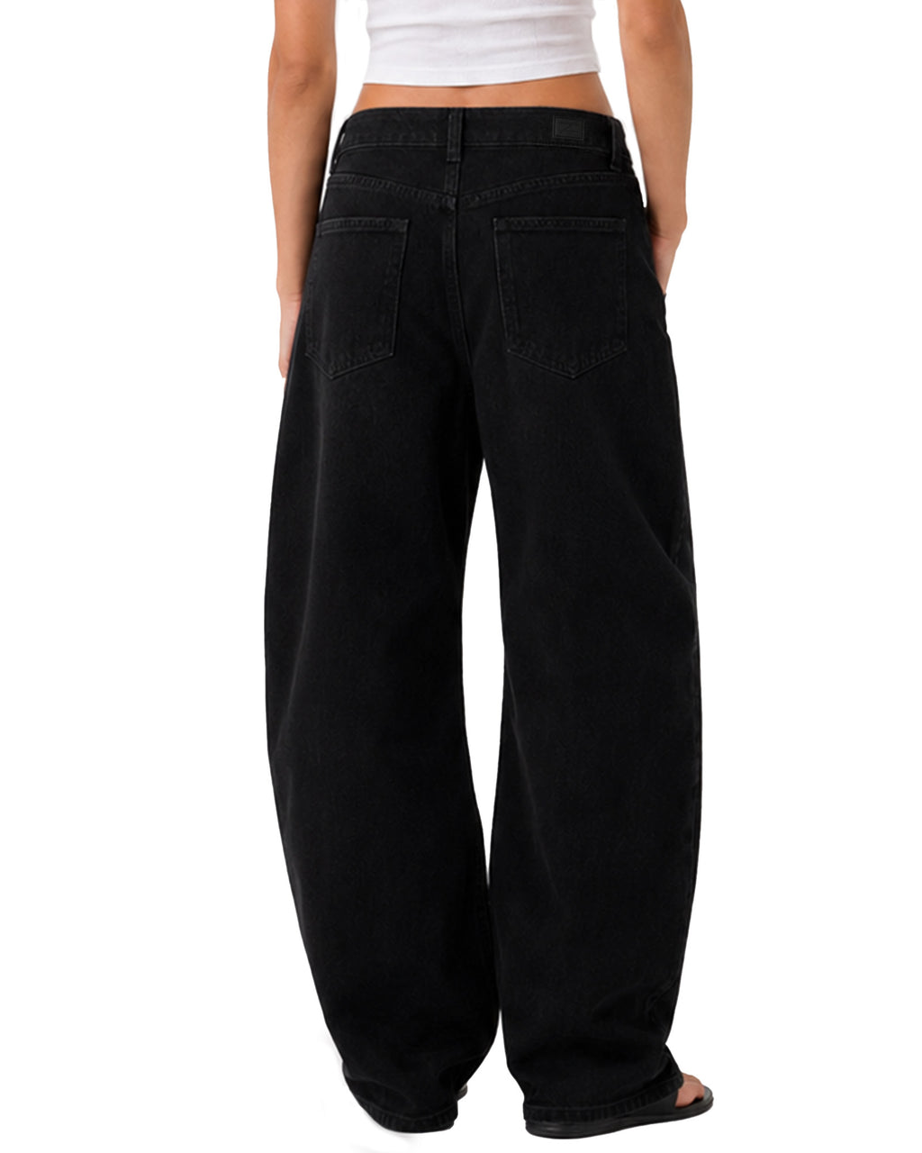 Tall Women's Barrel Leg Jeans 32/34 Inseam
