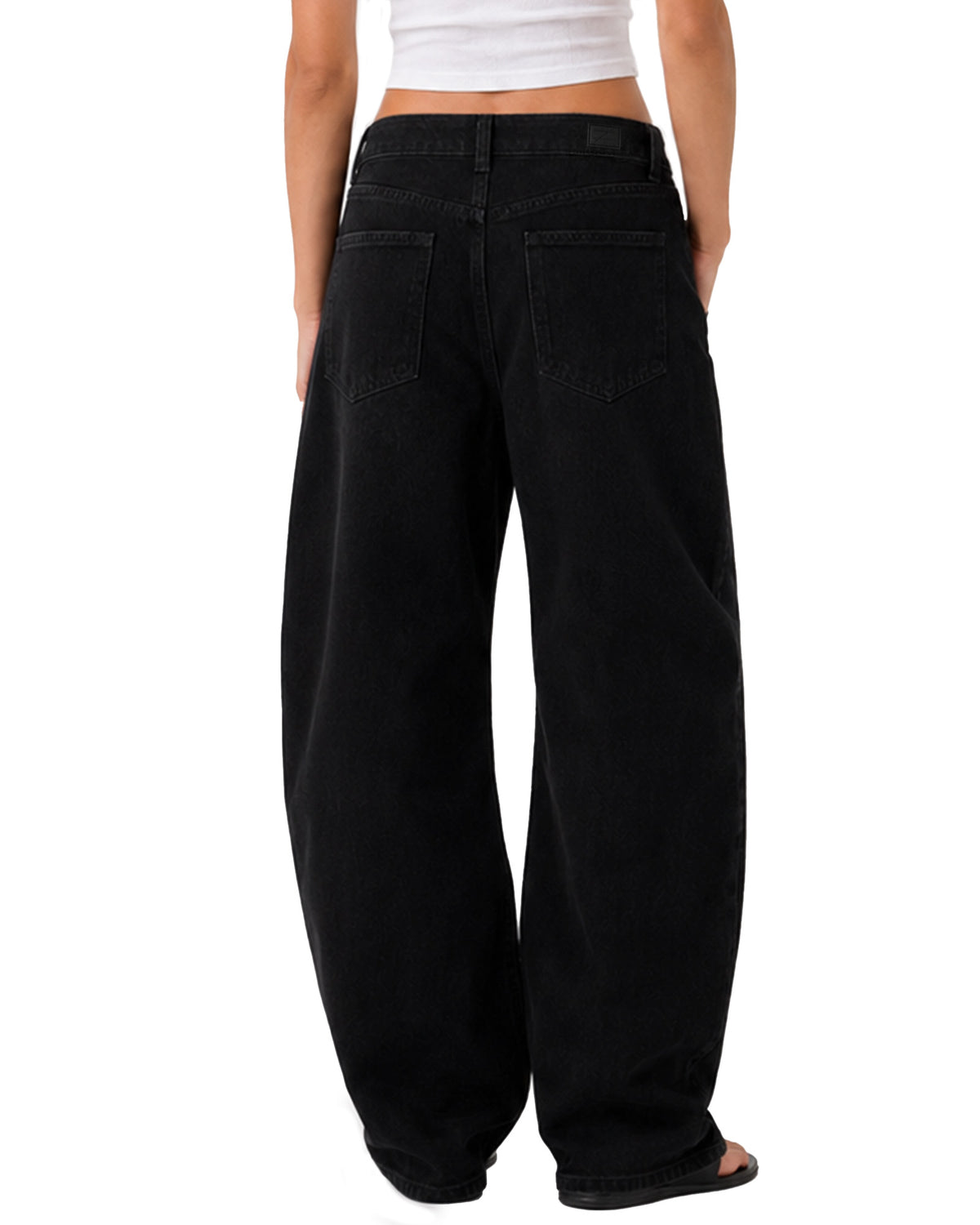 Tall Women's Barrel Leg Jeans 32/34 Inseam
