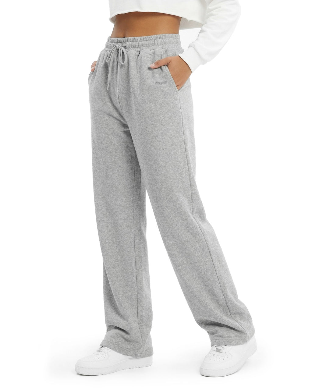 Tall Women's Wide Leg Sweatpants with Pockets