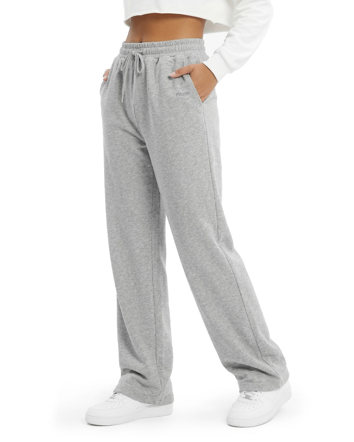 Tall Women's Wide Leg Sweatpants with Pockets