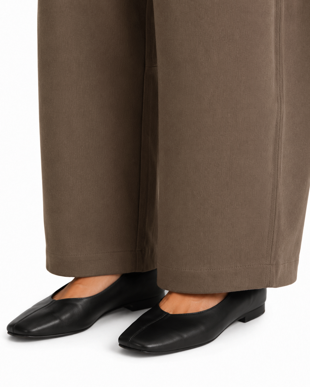 Tall Women's Cotton Stretch Barrel Leg Pants