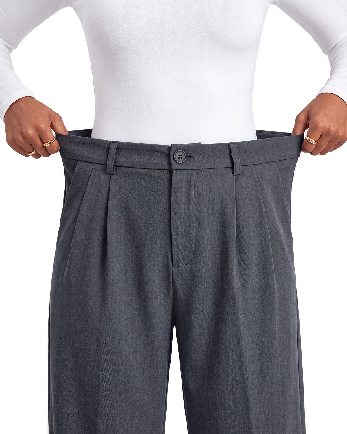Zylioo Tall Women’s Wide Leg Dress Pants with Pockets