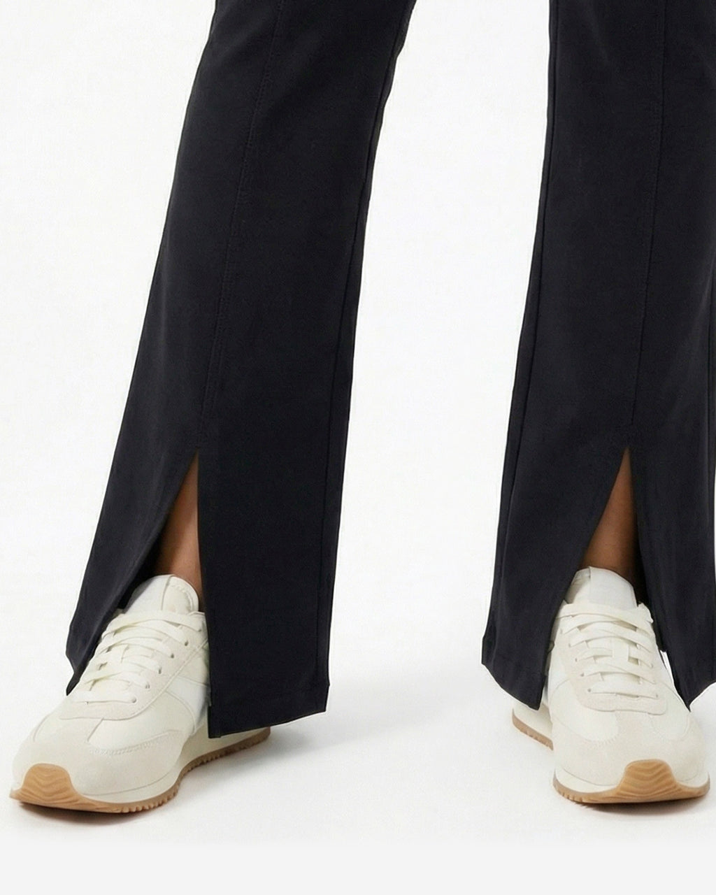 Tall Women's Cotton Flare Leggings with Side Pocket
