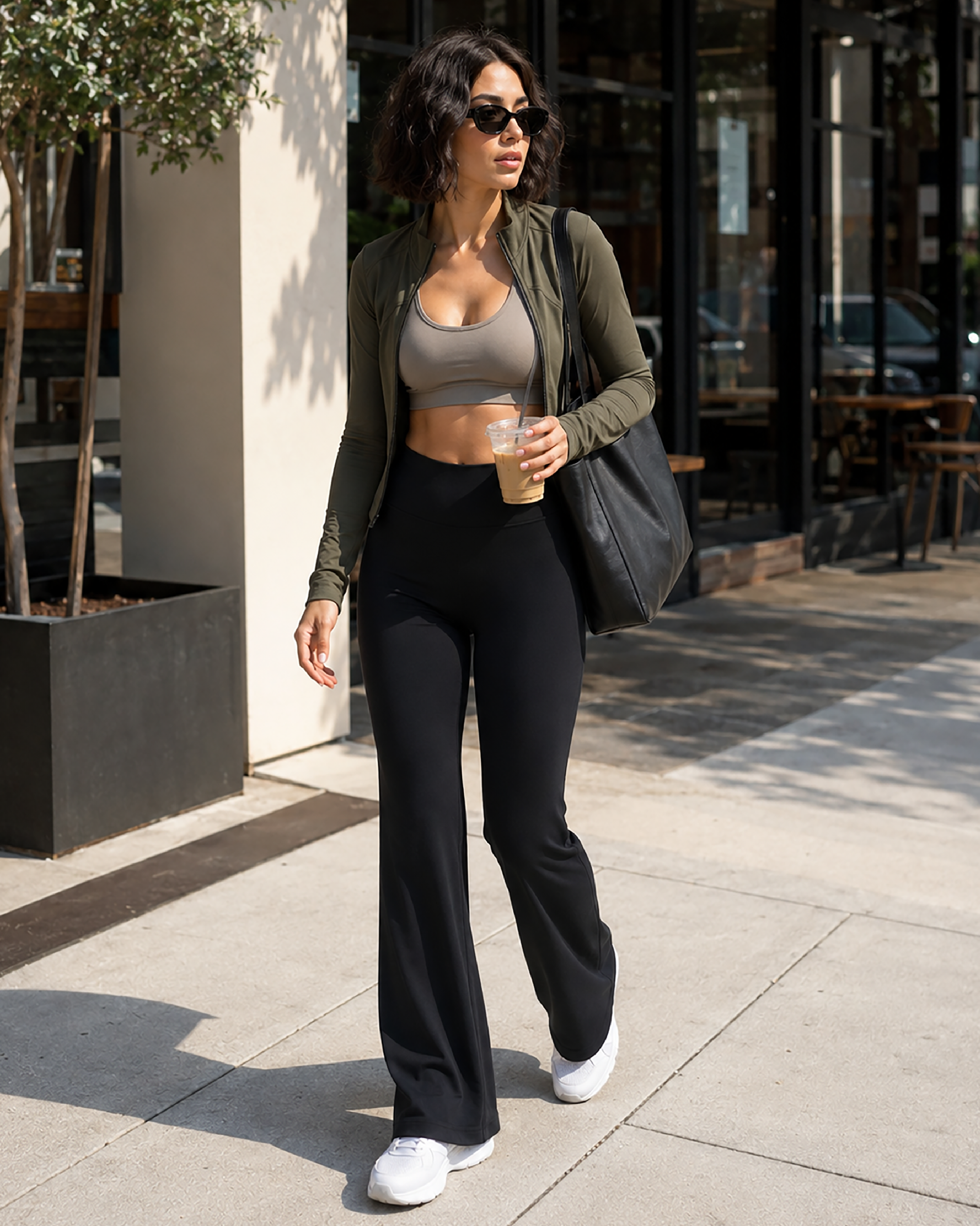 Tall Women's Scrunch Straight Leg Yoga Pants