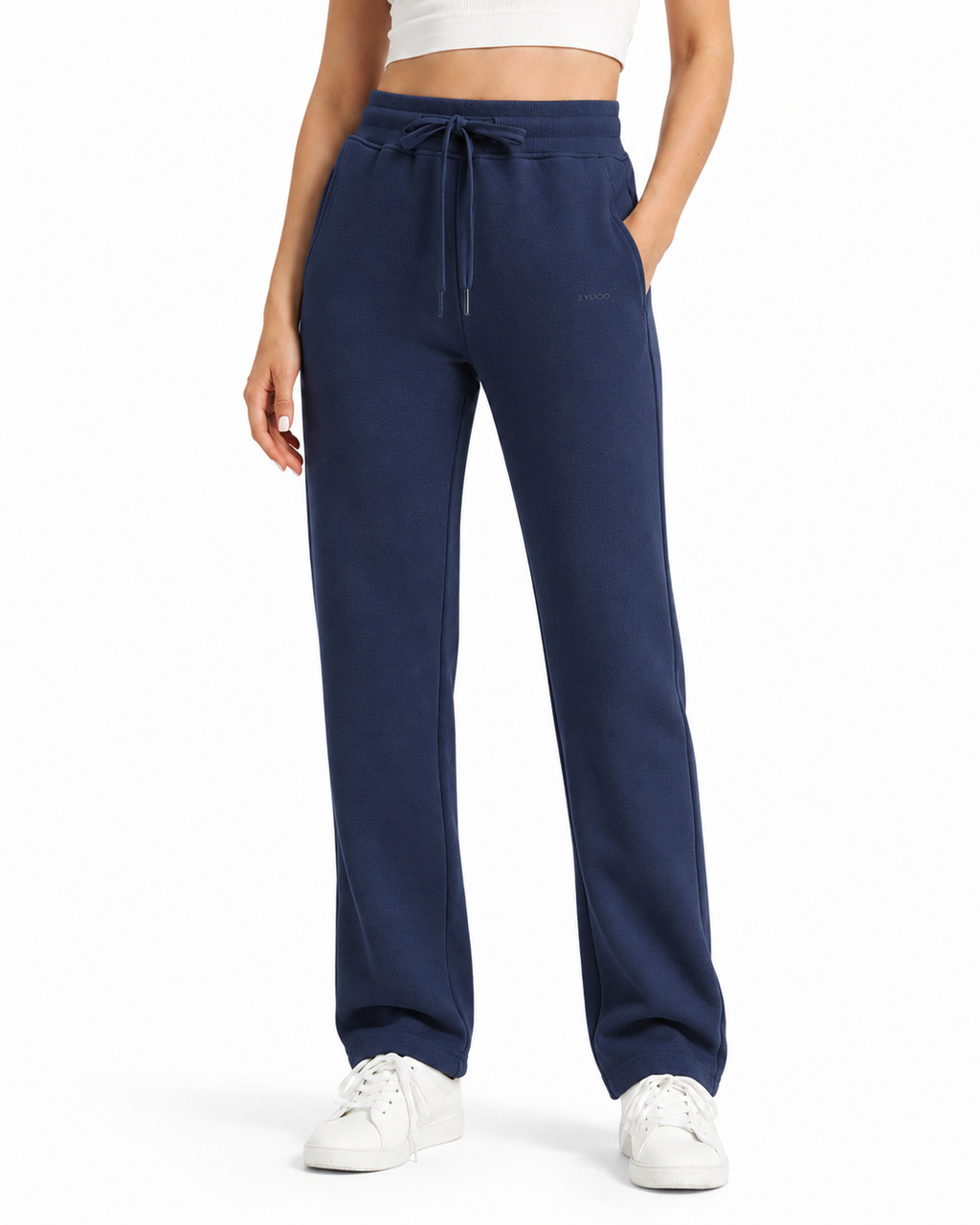 Tall Women's Relaxed Straight Leg Sweatpants with Pockets