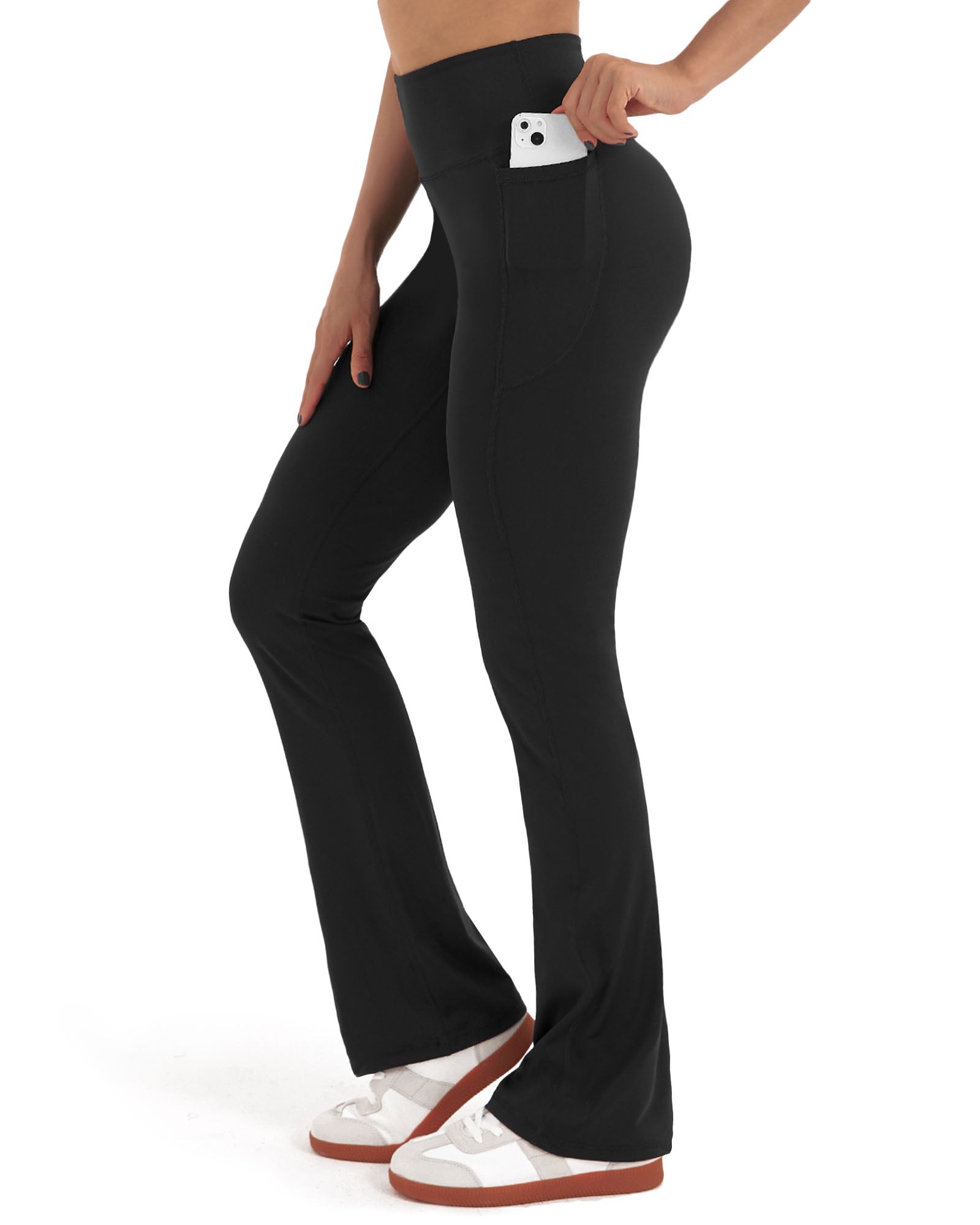 Tall Women's Flare Leggings with Pockets