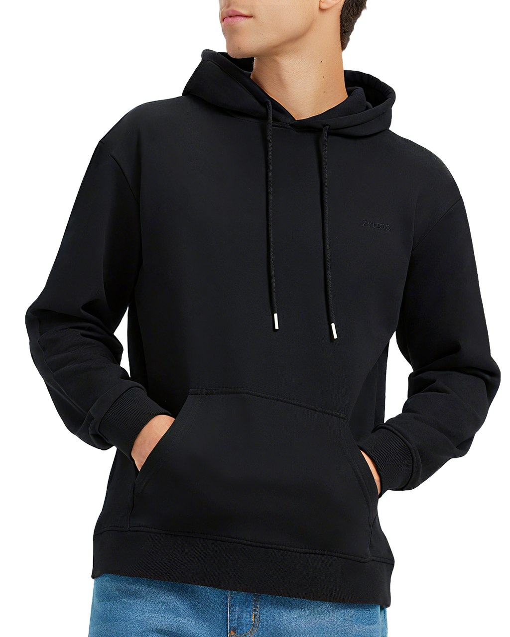 Tall Men's Hoodie Long Fit Pullover Sweatshirt