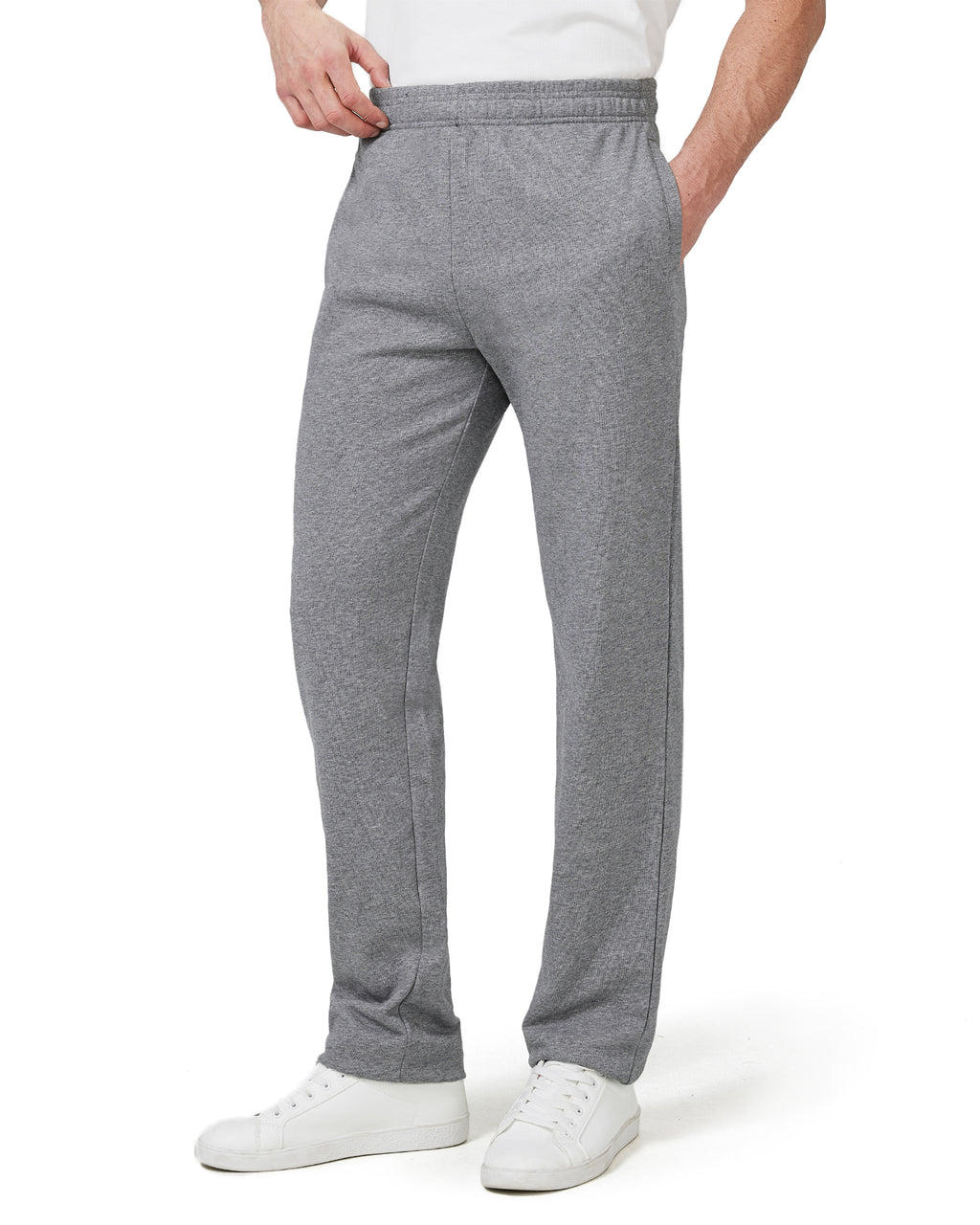 Tall Men's Sweatpants 34"/36" Inseam Straight Leg with Pockets