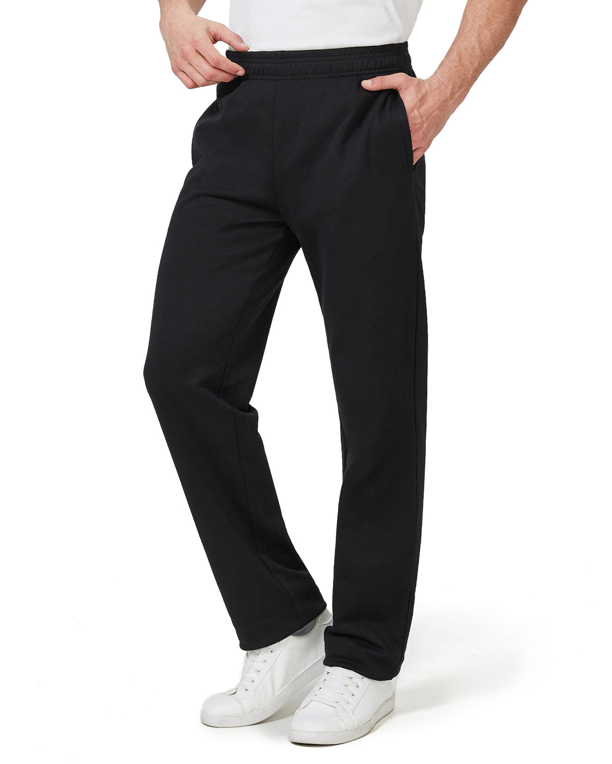 Tall Men's Sweatpants 34"/36" Inseam Straight Leg with Pockets