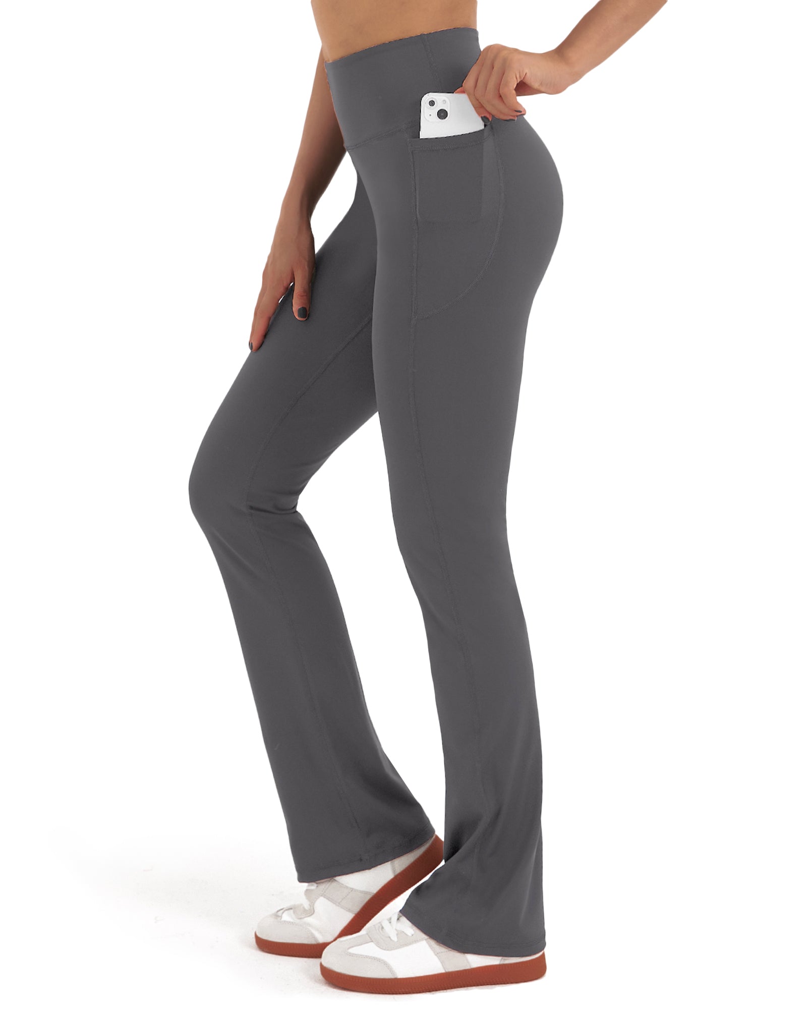 Tall Women's Flare Leggings with Pockets