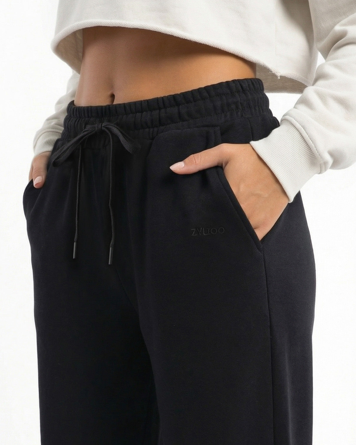 Tall Women's Wide Leg Sweatpants with Pockets