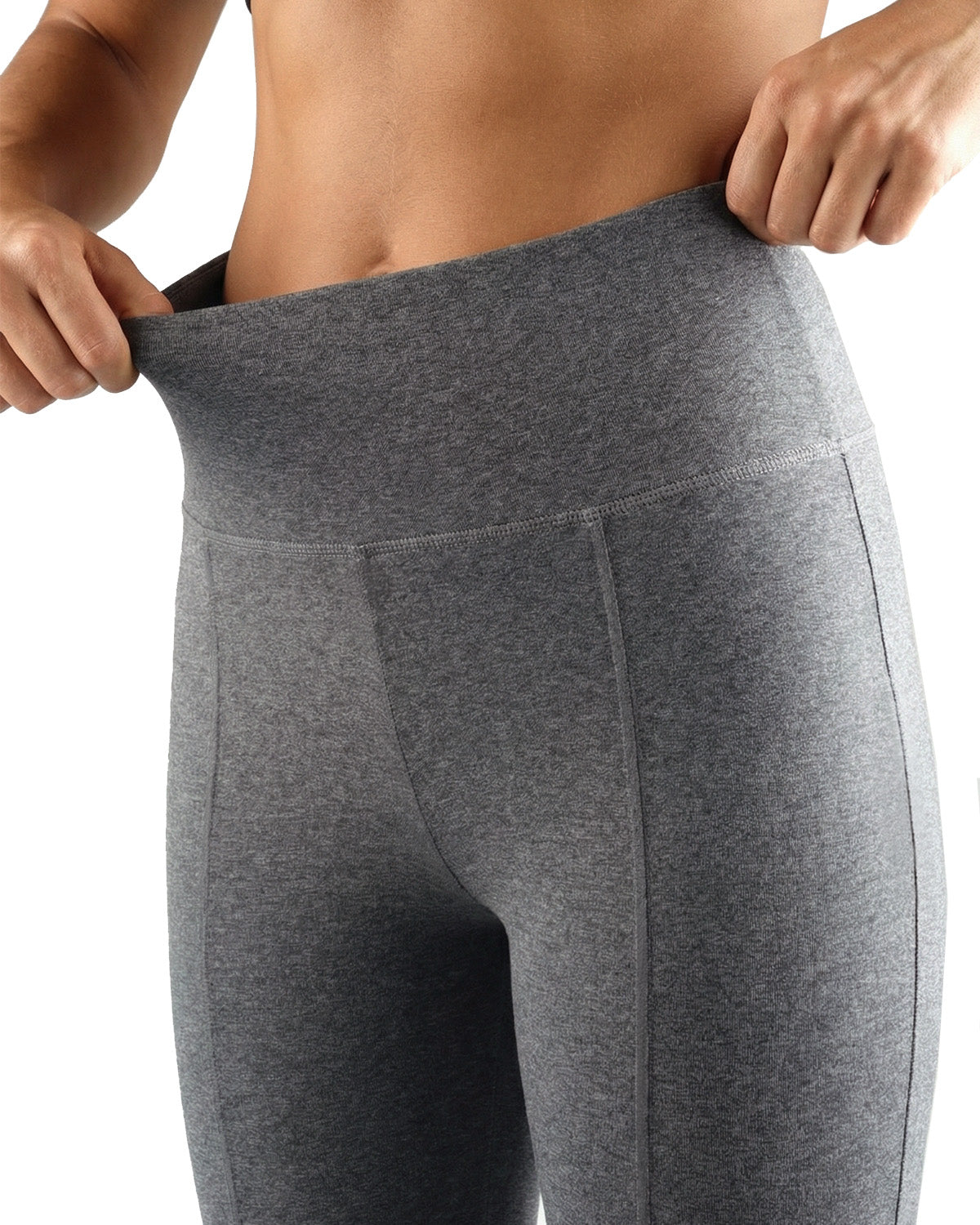 Tall Women's Cotton Flare Leggings with Side Pocket
