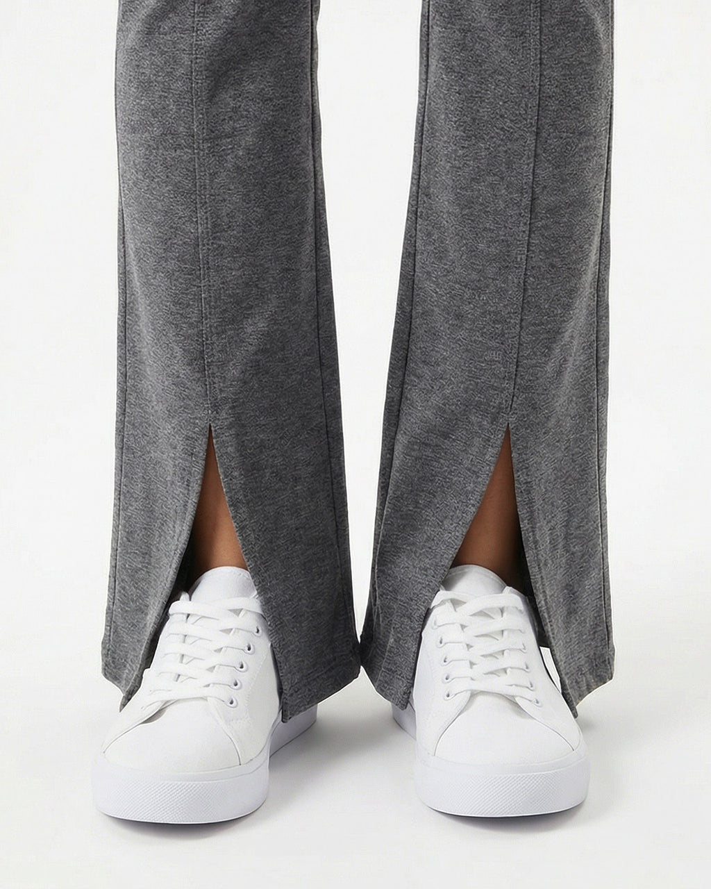 Tall Women's Cotton Flare Leggings with Side Pocket