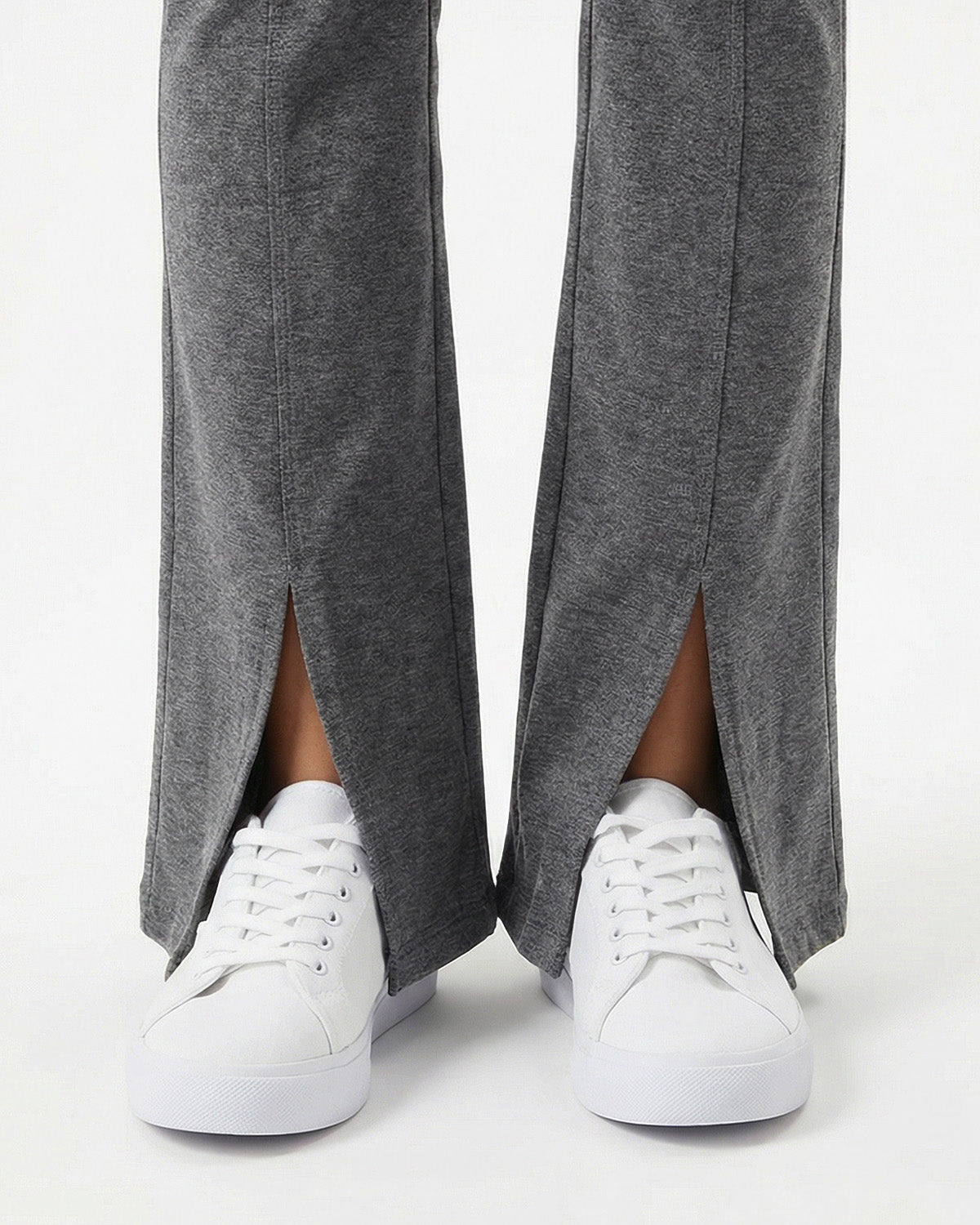 Tall Women's Cotton Flare Leggings with Side Pocket