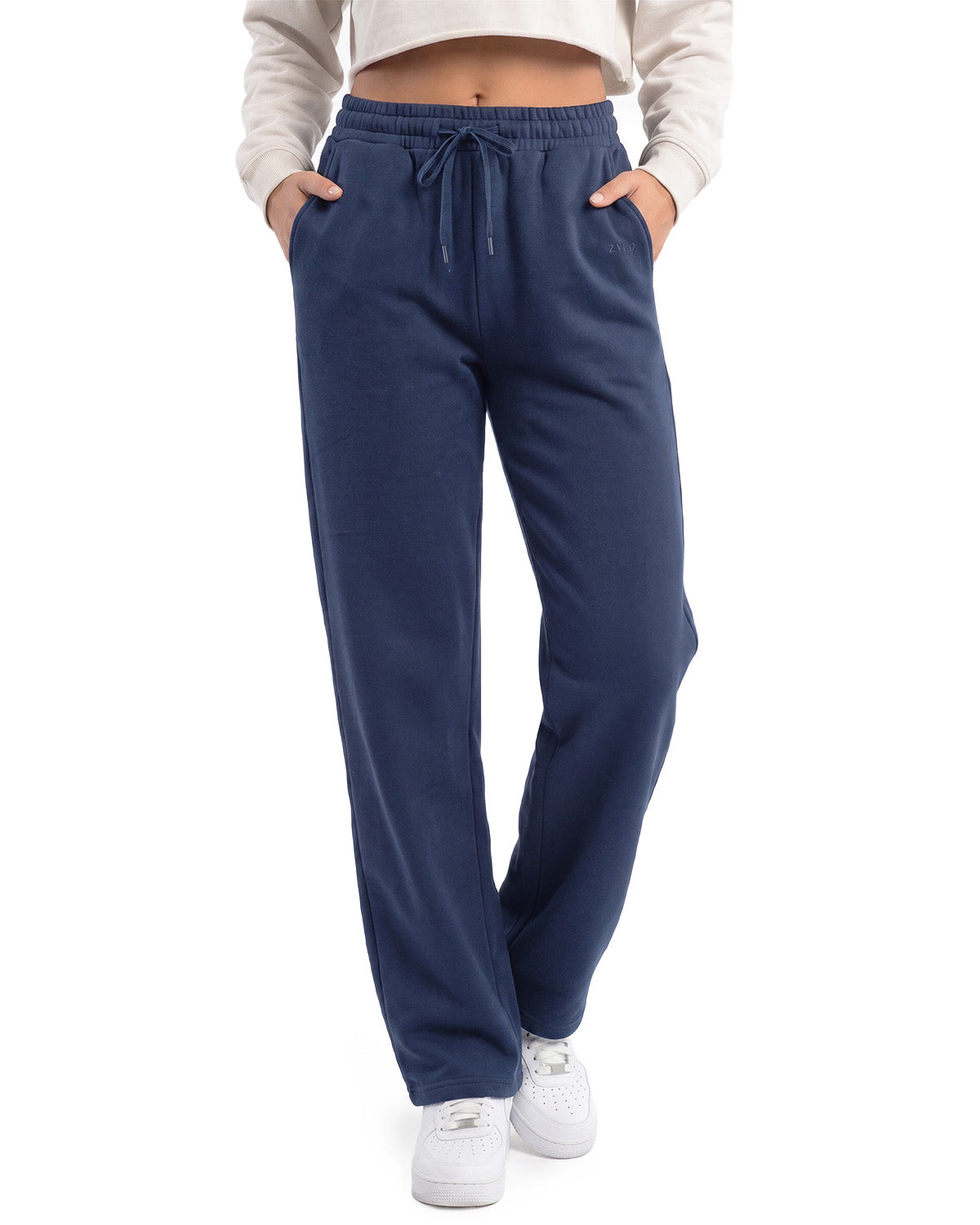 Tall Women's Wide Leg Sweatpants with Pockets