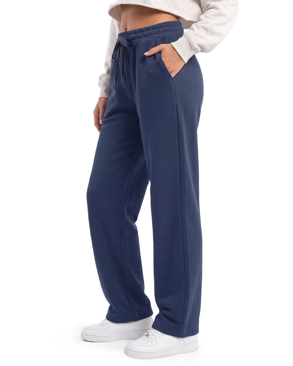 Tall Women's Wide Leg Sweatpants with Pockets