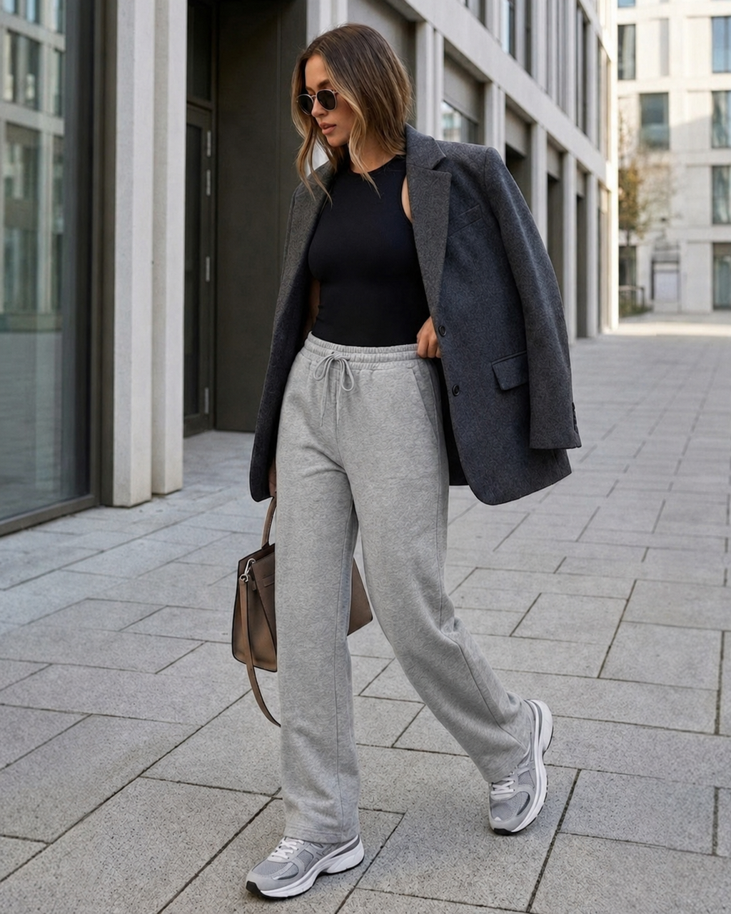 Tall Women's Wide Leg Sweatpants with Pockets