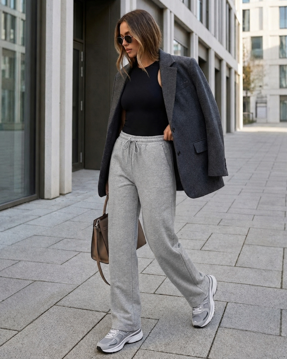 Tall Women's Wide Leg Sweatpants with Pockets