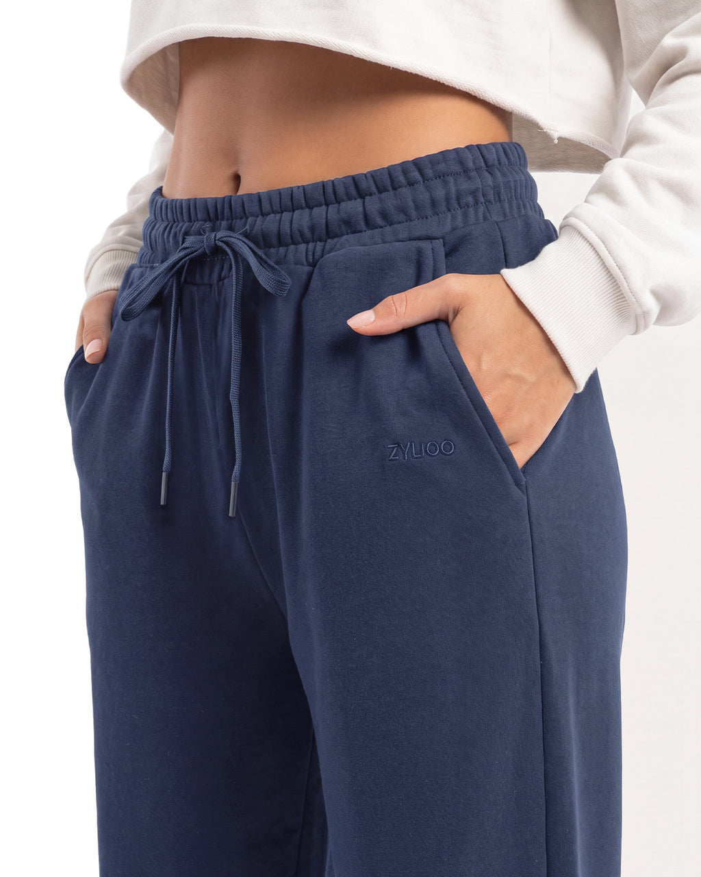 Tall Women's Wide Leg Sweatpants with Pockets