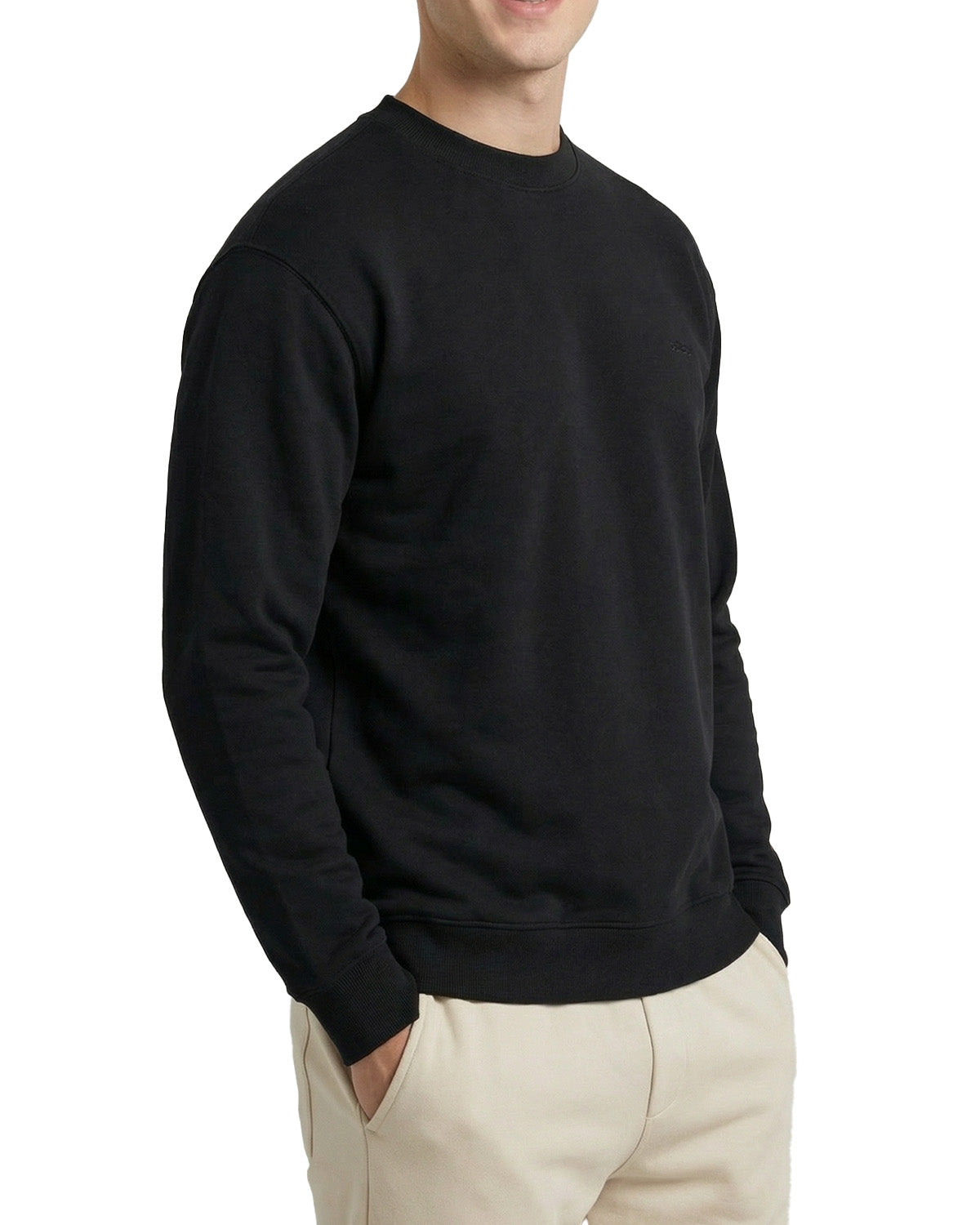 Tall Men's Crewneck Pullover Sweatshirt Long Fit