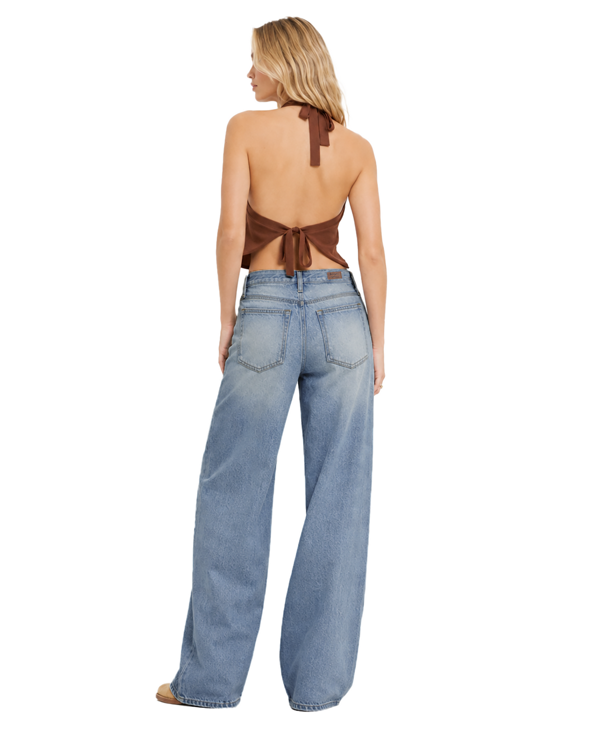 Tall Women's Baggy Wide Leg Jeans 32/34 Inseam