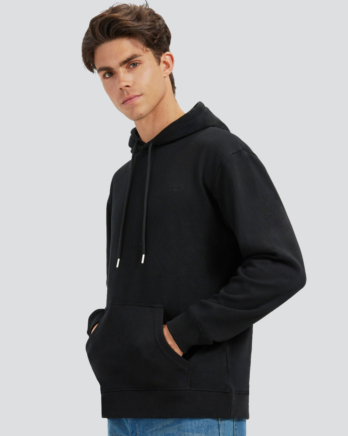 Tall Men's Hoodie Long Fit Pullover Sweatshirt