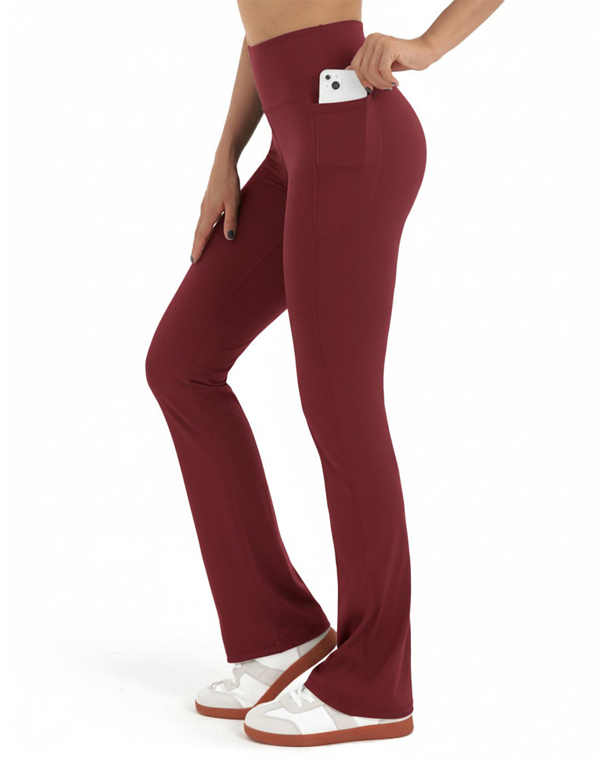 Tall Women's Flare Leggings with Pockets