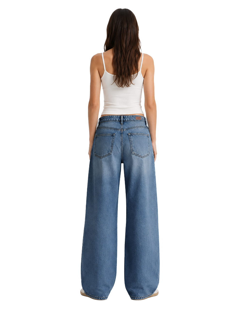 Tall Women's Baggy Wide Leg Jeans 32/34 Inseam