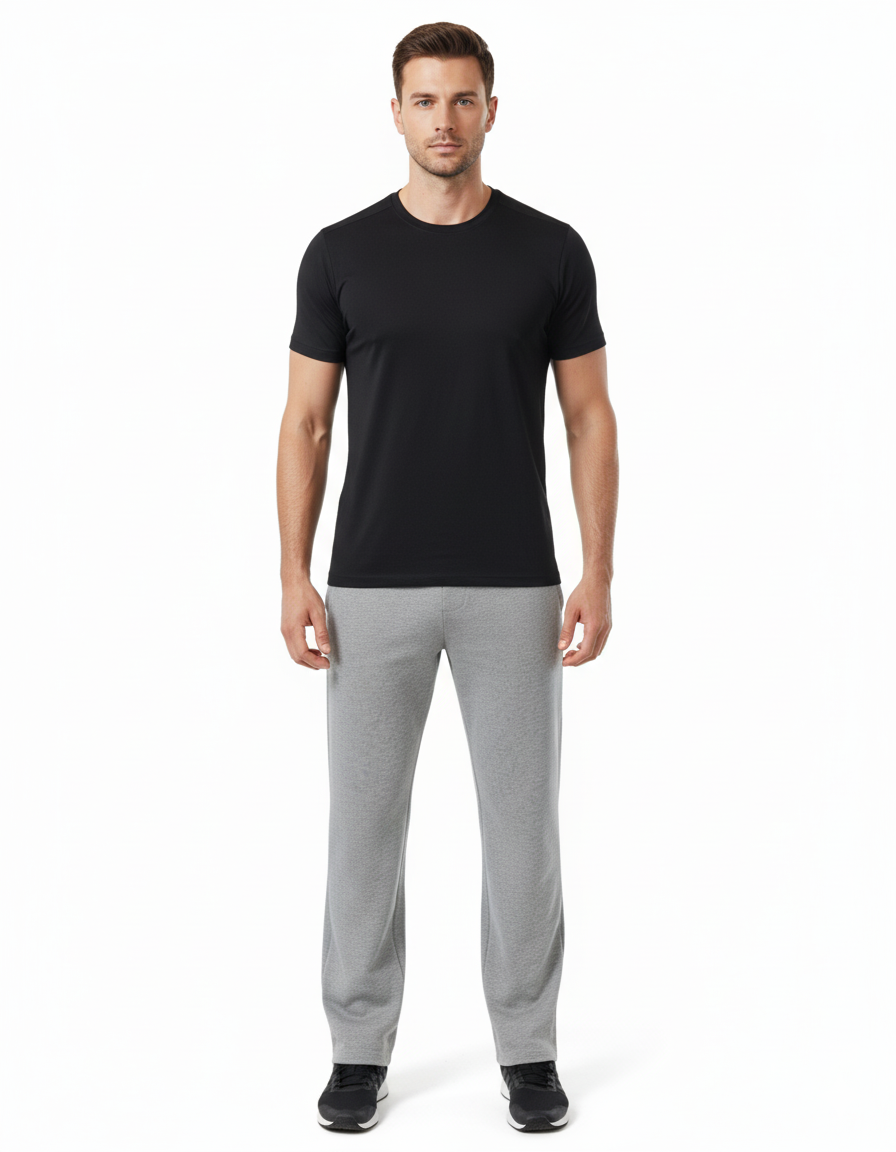 Tall Men's Sweatpants 34"/36" Inseam Straight Leg with Pockets