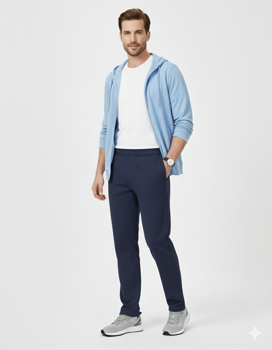 Tall Men's Sweatpants 34"/36" Inseam Straight Leg with Pockets