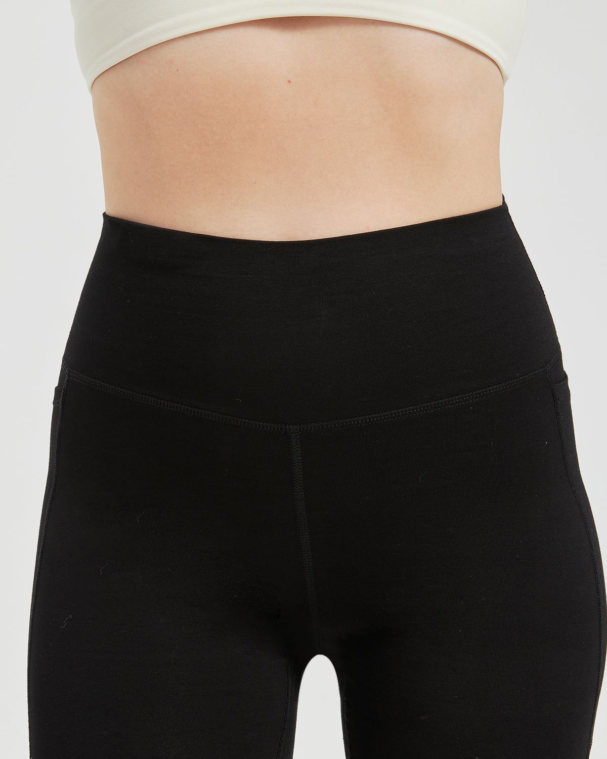 Tall Women's Cotton Leggings with Side Pockets