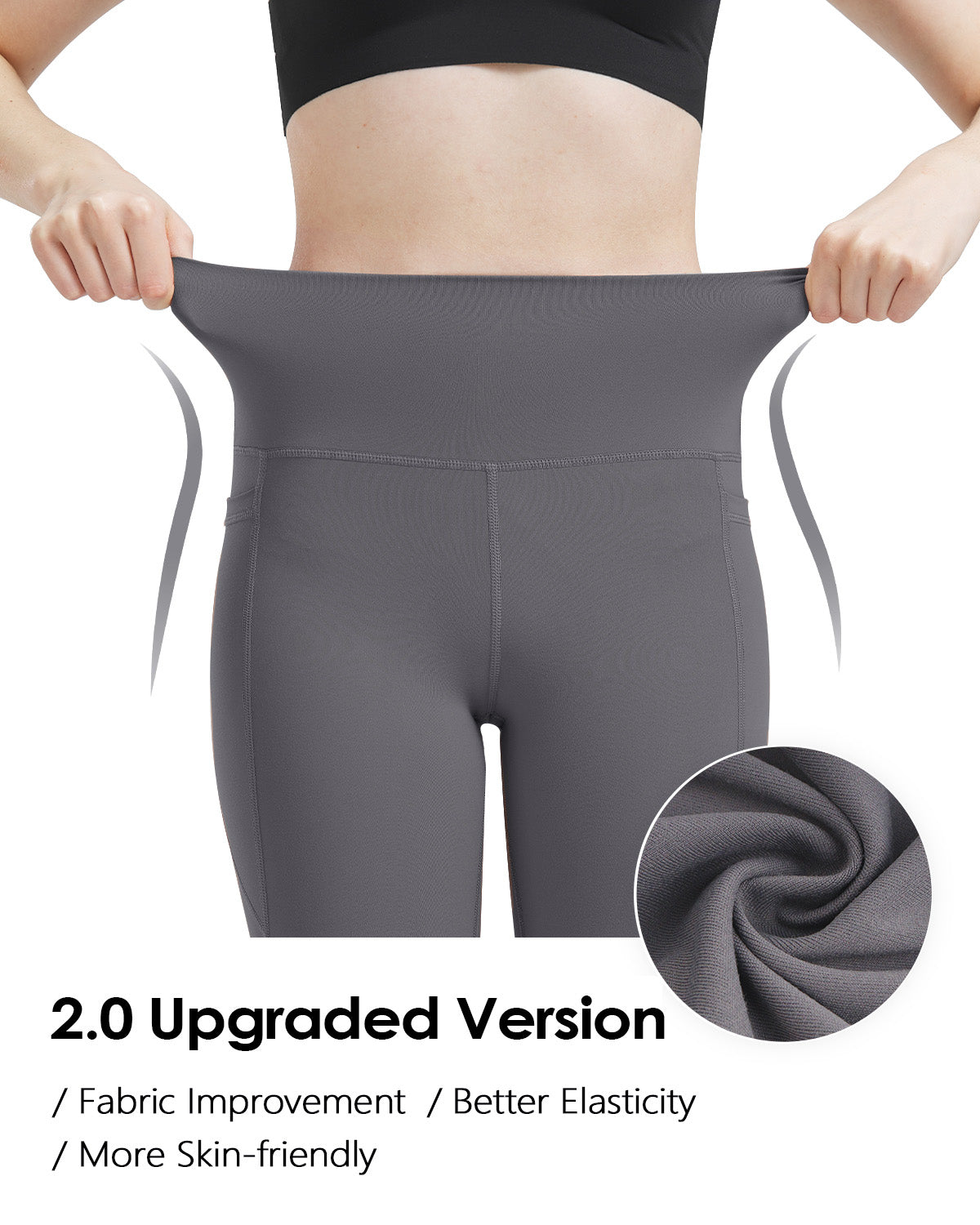 Tall Women's Sculpting Leggings with Side Pockets