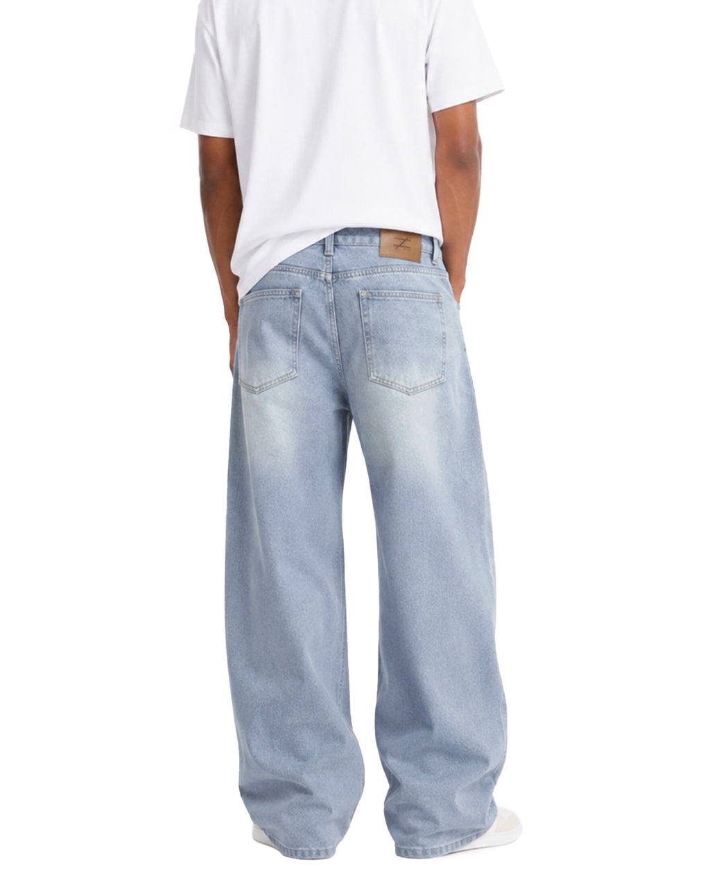 Tall Men's Baggy Jeans 33/35 Inseam Loose Fit Denim
