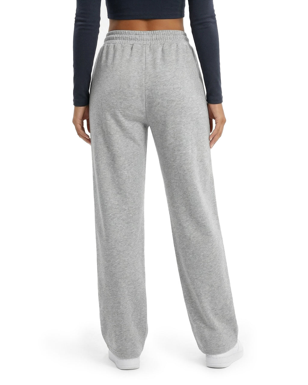 Tall Women's Wide Leg Sweatpants with Front Seam